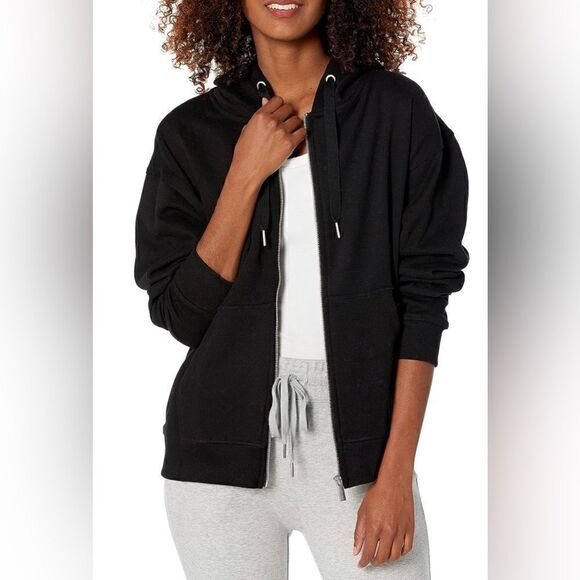 Calvin Klein Performance Women's Eco Fleece Hoodie NEW with tags Black - Picture 1 of 5